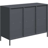 vidaXL Komoda antracit 101,5x39x73,5 cm od hladno valjanog čelika | shoptok.hr