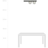  plafonsko svetlo fit 2xE14/10W/230V crno/sivo | Eponuda.com