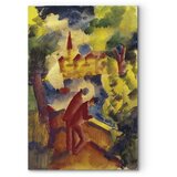  Slika - August Macke – Men on the Road by the Lake 20x30 Akustična | shoptok.hr