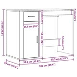  staro drvo 100x49x75 cm konstruirano drvo | shoptok.hr