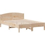 vidaXL Okvir kreveta bez madraca 140 x 200 cm od masivne borovine | shoptok.hr