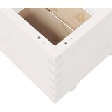  Vrtna sadilica bijela 60x60x49 5 cm od masivne borovine | shoptok.hr