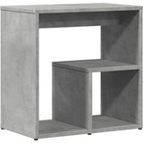  Bočni stolići 2 kom boja betona 50x30x50 cm konstruirano drvo | shoptok.hr