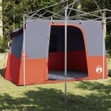 vidaXL Šator s krovom Ostalo Siva i narančasta i crna 280 x 220 x 176 cm | shoptok.hr