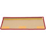  Otirači za stepenice samoljepljivi 10 kom 65x21x4 cm crveni | shoptok.hr