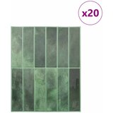  Pravougaona keramika 20 pcs Tamnozelena 29 x 23 x 0,08 cm | shoptok.hr