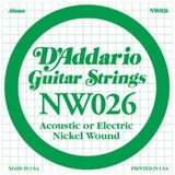  ŽICE ZA EL. GITARU D’addario NW026 single (pojedinačna) | Eponuda.ba