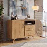 Livetastic ŠIROKA KOMODA, barve hrasta | Shoptok.si