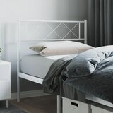  The Living Store Kovinsko vzglavje belo 75 cm - Vzglavje, (21453733) Cene