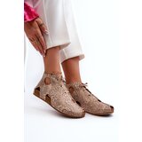 Maciejka Patterned Leather Boots | Shoptok.si