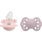 Bibs silikonska anatomska laža Infinity Lilac 6-18m a2 | ePonuda.com