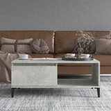  Stolić za kavu boja betona 90x50x36,5 cm konstruirano drvo | shoptok.hr