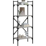  Regal za knjige 4 razine boja hrasta 56x31 5x138 5 cm drveni | shoptok.hr