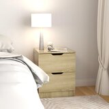  Noćni ormarići 2 kom boja hrasta sonome 40 x 40 x 50 cm drveni | shoptok.hr