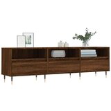TV ormarić smeđa boja hrasta 150x30x44 5 cm konstruirano drvo | shoptok.hr