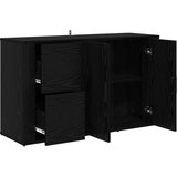  Kreveta Crni hrast 100 x 33 x 59.5 cm Konstruirano drvo | shoptok.hr