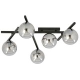  plafonska svetiljka smart 5xE14/10W/230V crna/siva | Eponuda.com