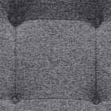 MID.YOU FOTELJ Z OPORO ZA GLAVO, antracit tekstil, leseni material | Shoptok.si