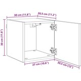 TV omarica Umetni hrast 30,5 x 30 x 30 cm Konstruiran les, (5000112607) | Shoptok.si