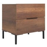 Hanah home noćni ormarić Kmd-1720-Oo-1, 55x59x44 cm, Orah | Eponuda.ba