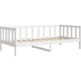  Dnevni ležaj od masivne borovine bijeli 90 x 200 cm | Eponuda.com