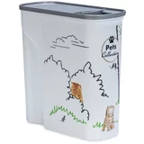 Curver posoda za suho hrano za mačke - dizajn z vrtom: do 2,5 kg suhe hrane (6 litrov)