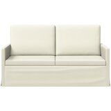  Kauč za dvoje Krem 150 x 81 x 82 cm Kordura tekstil Slike