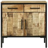  Kreveta s ladicama 70 x 35 x 70 cm Čvrsto drvo manga - 70 x 35 x 70 cm 2 vrata i 2 ladice | shoptok.hr