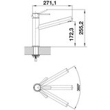 Blanco 523118 Ambis vrtljiva kuhinjska armatura | Shoptok.si
