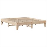vidaXL Okvir kreveta bez madraca 180 x 200 cm od masivne borovine | shoptok.hr