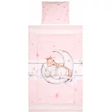 Lorelli RANFORCE COSY 3-dijelni set posteljine Butterflies Pink 100 x 150 cm