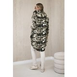 Kesi Long back camo khaki+ecru sweatshirt | shoptok.hr