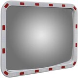  Konveksno pravokutno prometno ogledalo 60 x 80 cm s reflektorima | shoptok.hr
