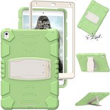 NIKCORP Ovitek za iPad 6 / Air 2 9.7" oklepen s stojalom, robustna troslojna zaščita proti udarcem, silikon in plastika, zelen, (5000138918) | Shoptok.si