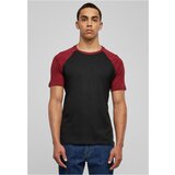 Urban Classics Raglan contrasting t-shirt blk/burgundy Cijene
