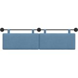  Držeće uzglavlje Zidne Plava 190 x 55 x 5 cm Kordura tekstil - Plava 180 cm bez LED | shoptok.hr