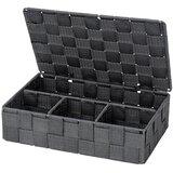 Wenko 24223100 - Korpa ADRIA 26x17 cm siva/antracit | Eponuda.com