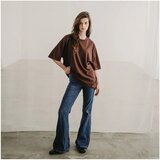 Mirakaya Puloverji Kigen T-shirt - Mocha Mousse Kostanjeva | Shoptok.si