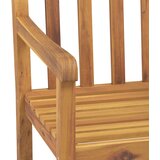  Vrtne stolice 8 kom 56 x 55,5 x 90 cm od masivnog drva bagrema | shoptok.hr