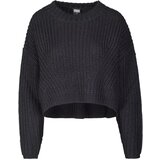 Urban Classics Women's wide oversize sweater black