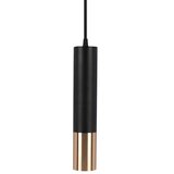  Luster na sajli 1xGU10/35W/230V 30 cm crna/zlatna | Eponuda.com