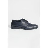 ALTINYILDIZ CLASSICS Men's Navy Blue 100% Leather Classic Shoes cene