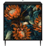  Kreveta LOCHEM Crni hrast 69 x 33 x 76 cm Konstruirano drvo | shoptok.hr