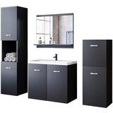 P & B kopalnica malo, črna, 5-Delno | Shoptok.si
