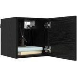  Set TV komoda 8 pcs 120 x 30 x 30 cm Crni hrast | shoptok.hr