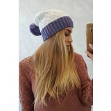 Kesi Cap with fleece Bibiana K264 dark gray + white | shoptok.hr