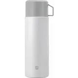 Thermo jug with a mug Thermo 1 liter white
