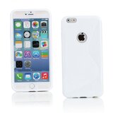Mobiline gel etui s-vzorec beli neprosojni za apple iphone 6 6S plus (5.5") Cene