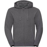 RUSSELL Men's Authentic Melange Zipped Hooded Sweat Cene