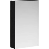  Kupaonski ormar s ogledalom Crni hrast 30 x 10,5 x 50 cm | shoptok.hr